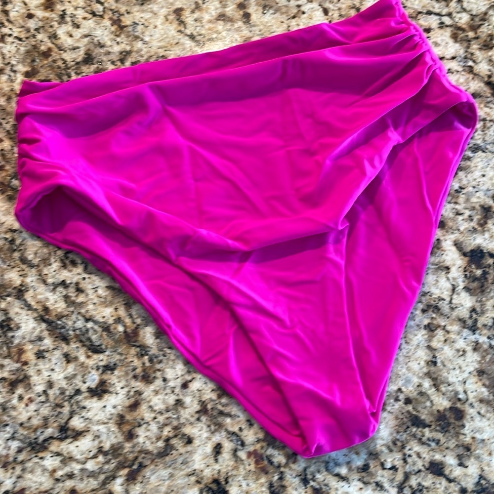 NWOT Zaful tummy control swim bottoms 8